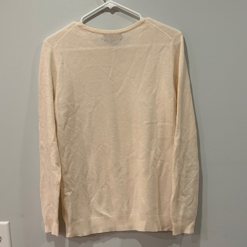 Charter Club Ivory Knit Pullover - Picture 5 of 5